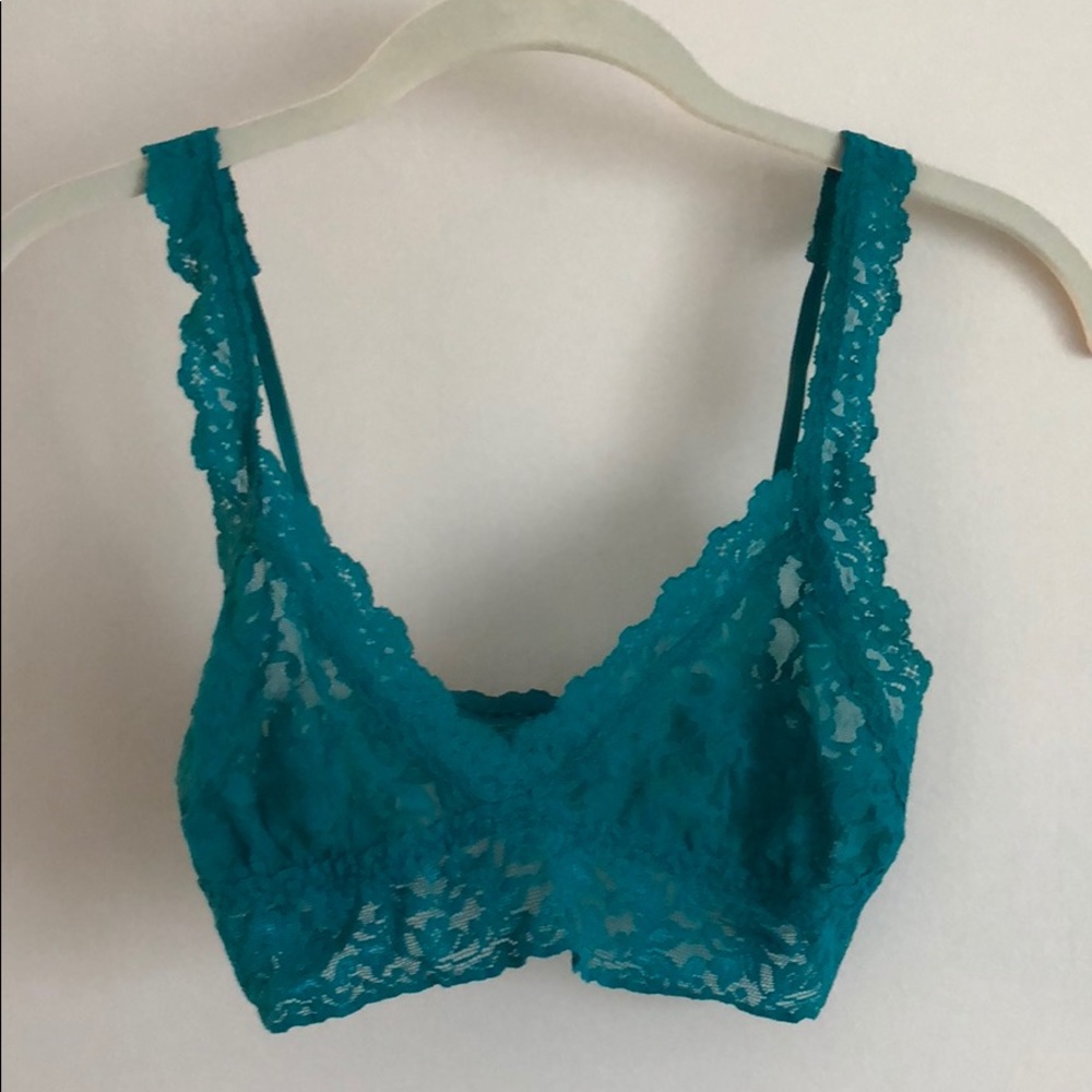Hanky Panky Turquoise Bralette